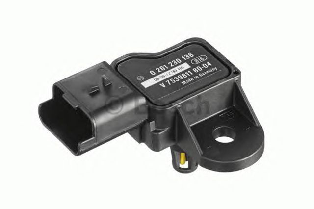 0261230136 BOSCH Датчик давления во впускном коллекторе, MAP купить в Сумы