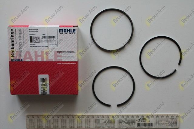 Комплект поршневых колец на 1 цилиндр, STD 03020N0 MAHLE