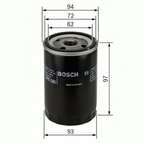 BOSCH 0451103333 Фильтр масляный в наличии Черкассы