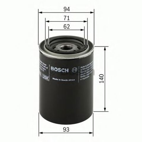 BOSCH 0451103346 Масляный фильтр в наличии Ровно