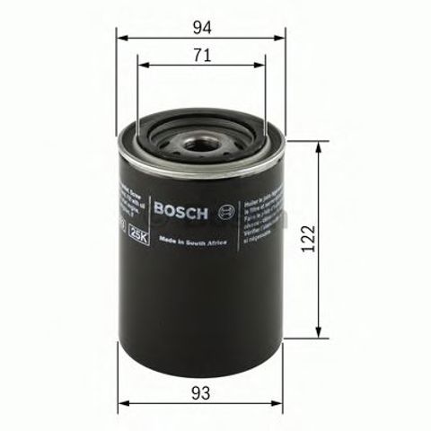 0451103357 BOSCH Масляный фильтр купить в Днепр