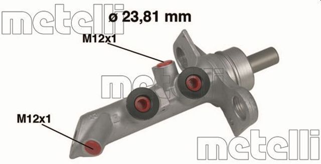 METELLI 050485 Главный тормозной цилиндр в наличии Запорожье