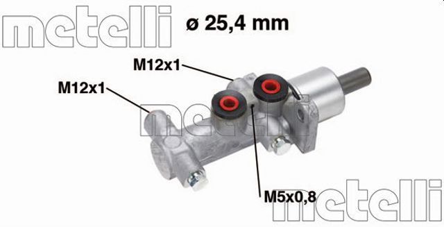 METELLI 050767 Главный тормозной цилиндр в наличии Украина