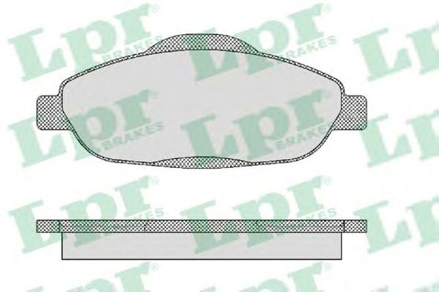 Колодки передние 05P1471 LPR