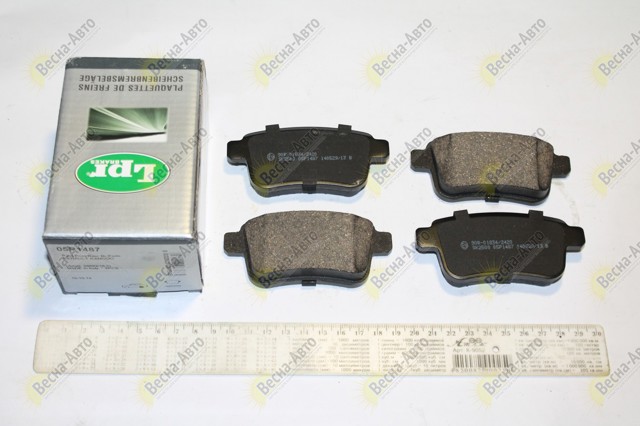 Задние дисковые колодки 05P1487 LPR