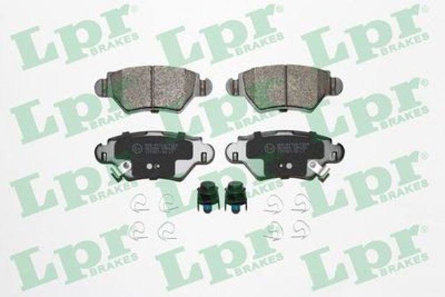 Колодки тормозные дисковые комплект 05P699 LPR