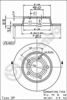 Дисковый тормоз 08908411 BREMBO