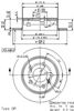 Задний дисковый тормоз 08958011 BREMBO