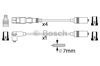 Провода высоковольтные, комплект 0986356304 BOSCH