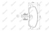 Тормозные колодки 0986424716 BOSCH