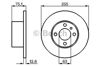 Ротор тормозной 0986478032 BOSCH