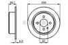 Задний тормозной диск 0986478034 BOSCH