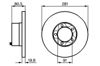 Диск тормозной передний 0986478138 BOSCH