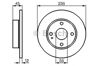 Ротор тормозной 0986478252 BOSCH