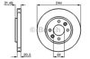 Передний тормозной диск 0986478278 BOSCH