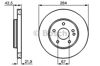 Тормоз дисковый передний 0986478301 BOSCH