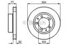 Диск тормозной передний 0986478409 BOSCH