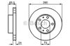 Ротор тормозной 0986478434 BOSCH