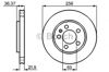 Диск тормозной задний 0986478482 BOSCH