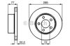 Диск тормозной передний 0986478694 BOSCH