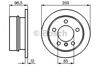 Задний дисковый тормоз 0986478863 BOSCH