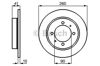 Диск тормозной задний 0986478898 BOSCH