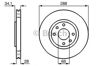 Ротор тормозной 0986478980 BOSCH