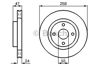 Тормоз дисковый передний 0986478989 BOSCH