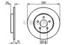 Тормозные диски 0986479068 BOSCH