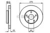 Ротор тормозной 0986479111 BOSCH