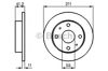 Тормоз дисковый передний 0986479119 BOSCH