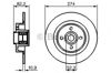 Тормозные диски 0986479277 BOSCH
