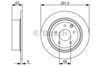 Тормозные диски 0986479362 BOSCH