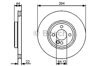 Ротор тормозной 0986479438 BOSCH