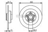 Задний тормозной диск 0986479446 BOSCH