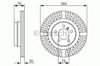 Тормоз дисковый передний 0986479489 BOSCH