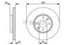 Ротор тормозной 0986479556 BOSCH