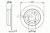 Задний тормозной диск 0986479598 BOSCH