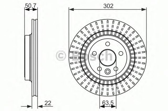 BOSCH 0986479713 Тормозные диски в наличии Черкассы