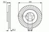 Тормоз дисковый передний 0986479A31 BOSCH