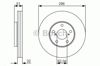 Ротор тормозной 0986479R20 BOSCH