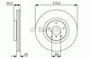 Тормоз дисковый передний 0986479R22 BOSCH