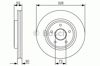 Передний тормозной диск 0986479R48 BOSCH