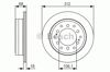 Задний дисковый тормоз 0986479S36 BOSCH