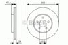 Тормоз дисковый передний 0986479S48 BOSCH