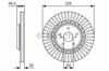 Ротор тормозной 0986479T00 BOSCH