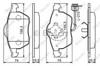 Колодки тормозные дисковые комплект 0986494050 BOSCH