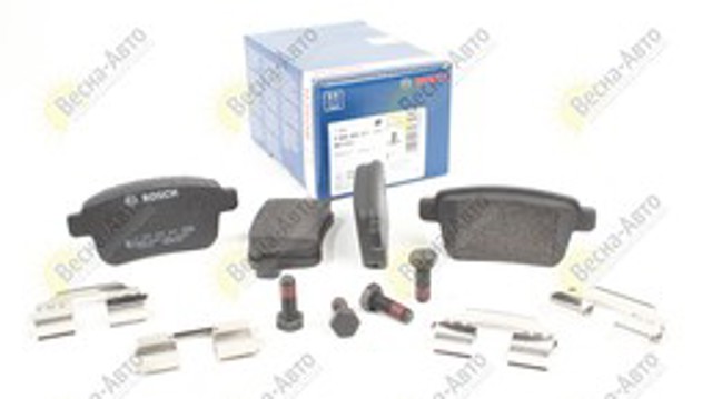 0986494331 BOSCH Колодки тормозные задние дисковые купить в Черкассы