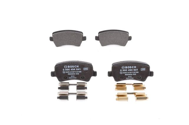 0986494641 BOSCH Задние тормозные колодки купить в Павлоград