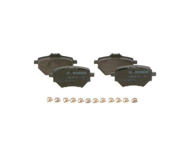 0986494716 BOSCH Задние тормозные колодки купить в Львов